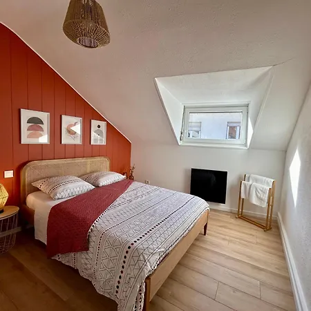 Apartment Douce Agathe - Duo-groupe, Chaleureux, Tram 200m, Centre 10min Strasbourg